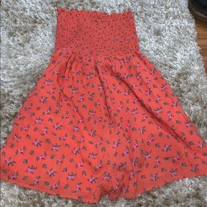 URBAN OUTFITTERS FLORAL ROMPER